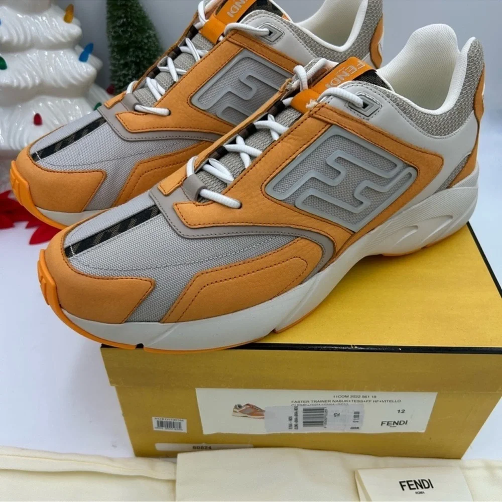 Fendi vibrant orange